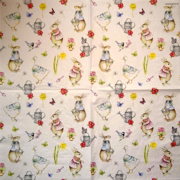 999.088 Rabbits:  unnatürlich - 3-ply - ppd - C.Pabst